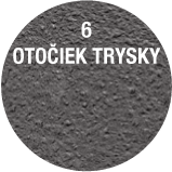 6 otočiek trysky RAPTOR Profi pištoľ 