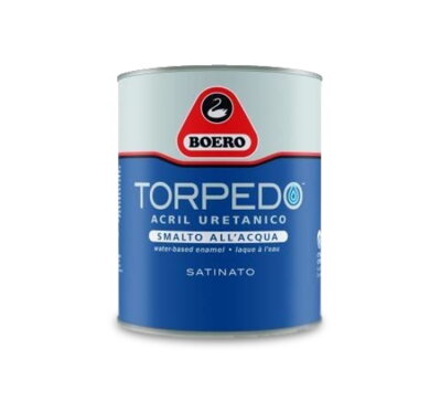 BOERO TORPEDO Satinato - Nežltnúci smalt, hodvábny