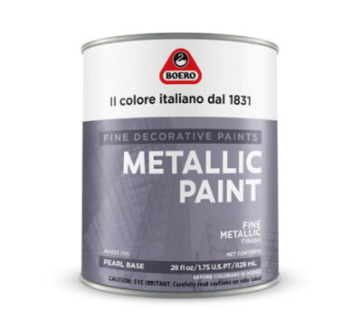 BOERO METALLIC PAINT - Jemný kovový vzhľad
