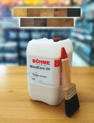BÖHME WOODCARE UV - Vysoká UV ochrana dreva, farebná