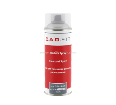 CARFIT - Vysokolesklý bezfarebný lak v spreji 400 ml