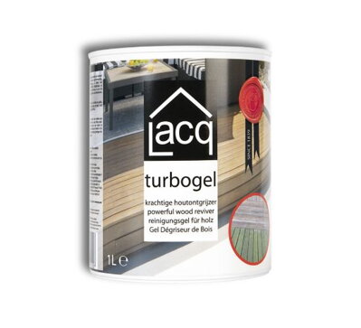 LACQ Turbogel - Čistič a odšeďovač dreva