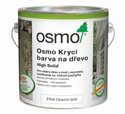 OSMO - BIELA KRYCIA FARBA NA DREVO