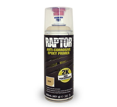 RAPTOR antikorózny epoxidový základ v spreji 400 ml