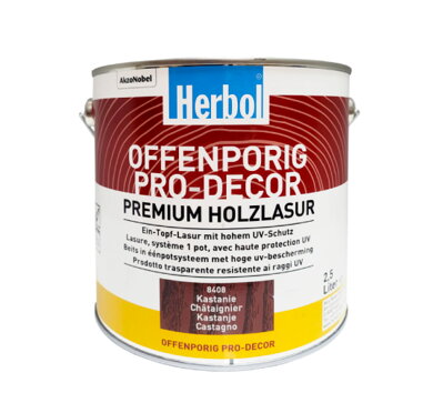 HERBOL Offenporig PRO-DÉCOR, gaštan - TOTAL Výpredaj