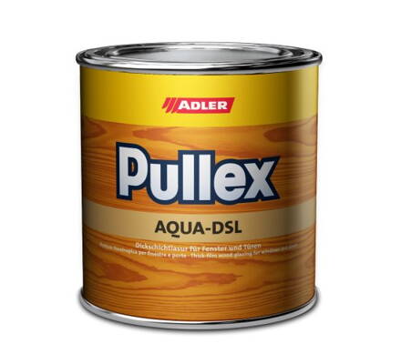 ADLER Pullex Aqua DSL - Vodouriediteľná lazúra na drevo, 0,75 l