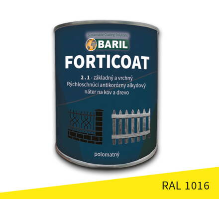BARIL - Forticoat polomatná - RAL 1016