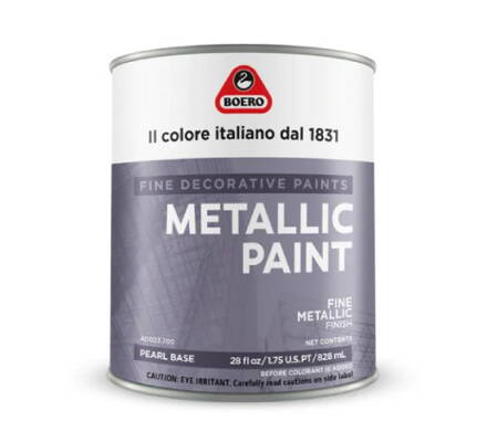 BOERO METALLIC PAINT - Jemný kovový vzhľad