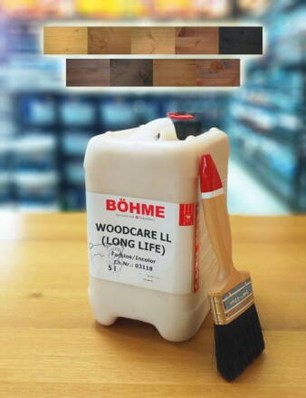 BÖHME WOODCARE LL - Vysoká UV ochrana dreva, farebná