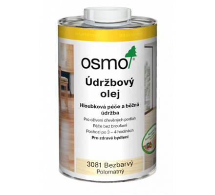 OSMO - ÚDRŽBOVÝ OLEJ BIELY